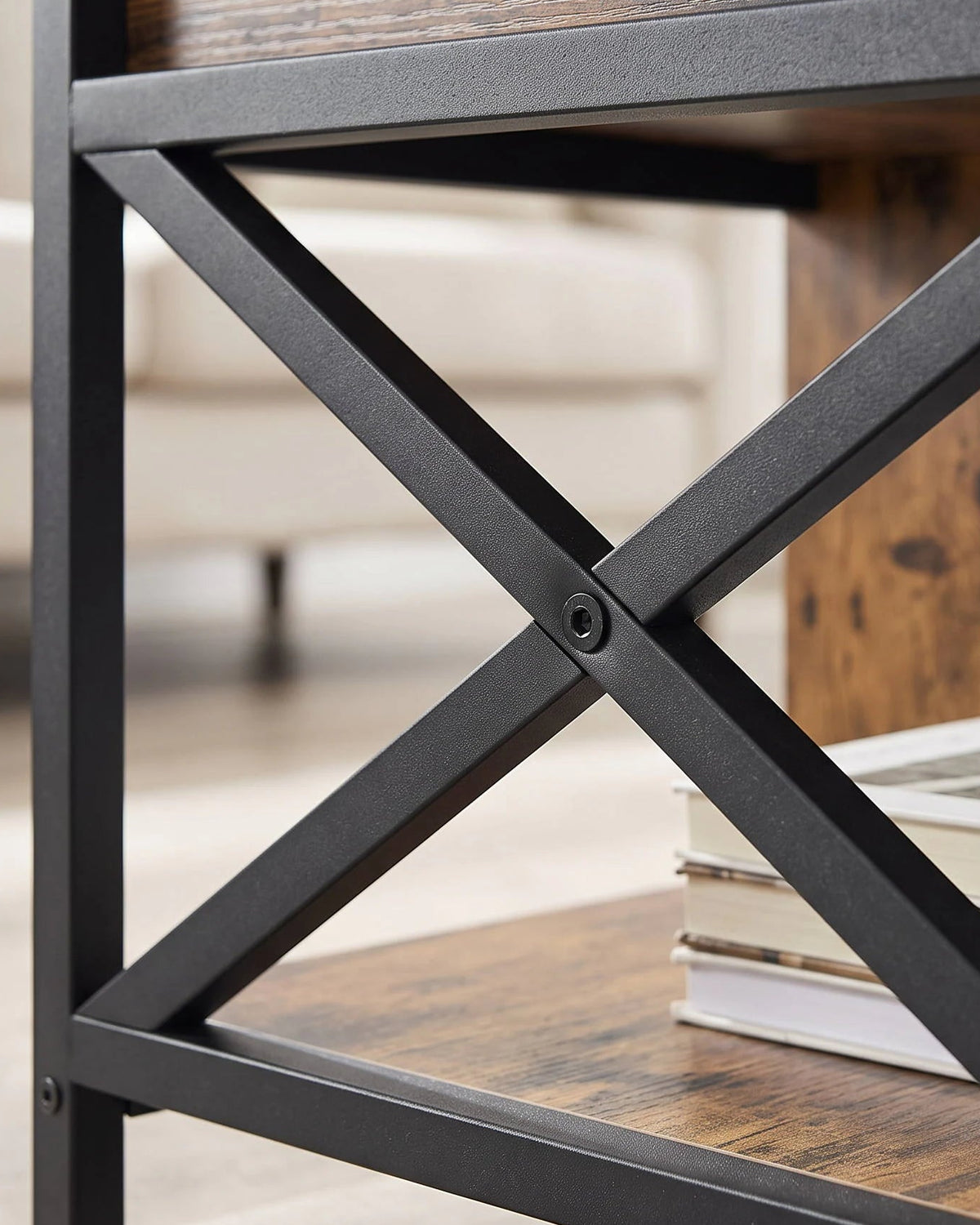 Nido table basse relevable - detail finition