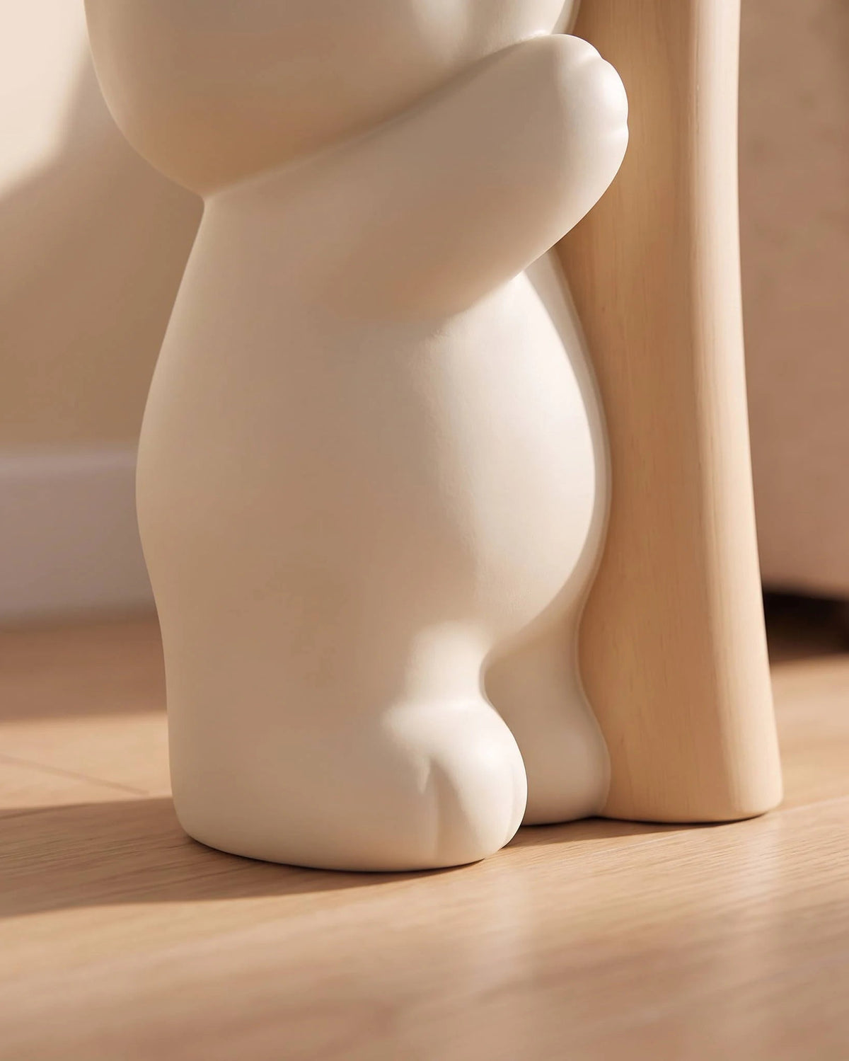 Table d'appoint Teddy, détail de finition