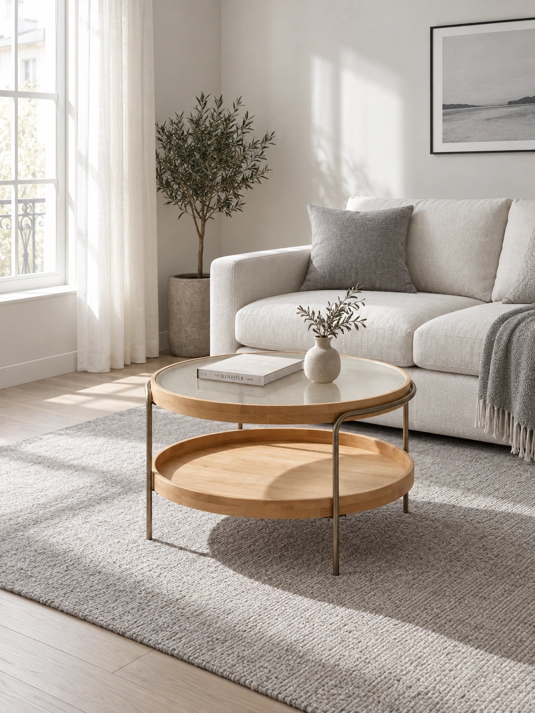 Veinture Lune - lune-table-basse-ronde-verre-cannele-bois-05-lifestyle-large-ambiance