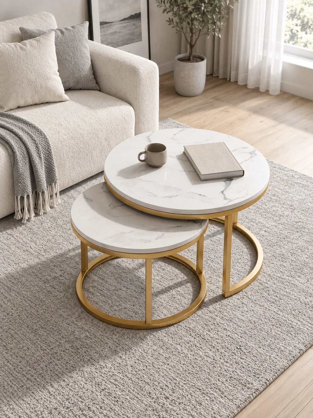 Veinture Orbe - orbe-table-basse-ronde-gigogne-effet-marbre-08-complement-ambiance