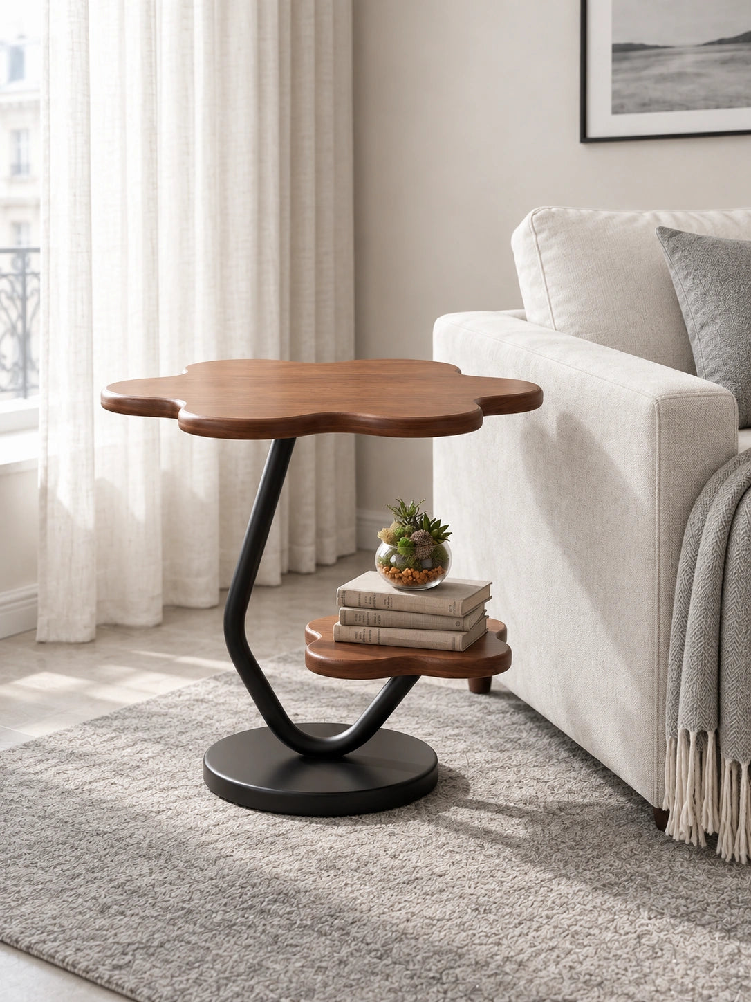 Veinture Trèfle - trefle-table-appoint-etagere-02-lifestyle-a-ambiance